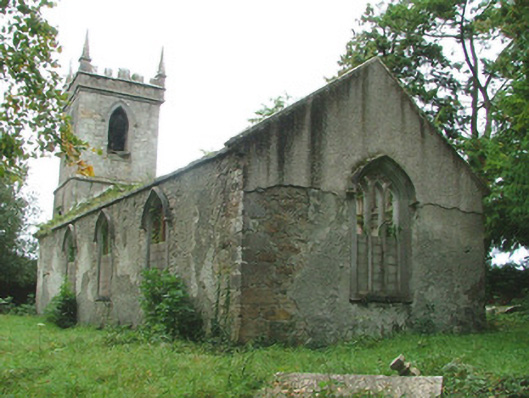 Foto perwakilan Ferbane Church (Wheery or Killagally), Ferbane, pada rekaman NIAH 14806014.