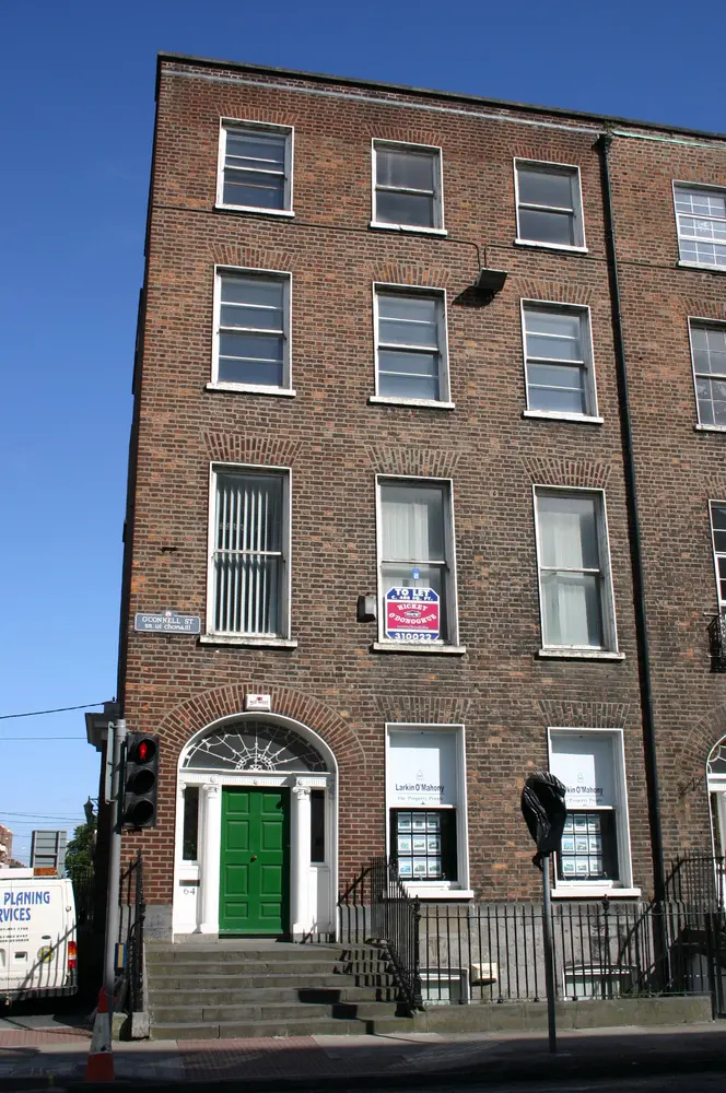 Foto perwakilan house, 64, O'Connell Street, Mallow Street · NIAH 21517212, Limerick, pada rekaman NIAH 21517212.