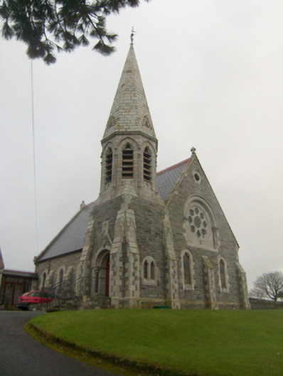 Foto perwakilan Dunfanaghy Presbyterian Church, Dunfanaghy, pada rekaman NIAH 40807005.