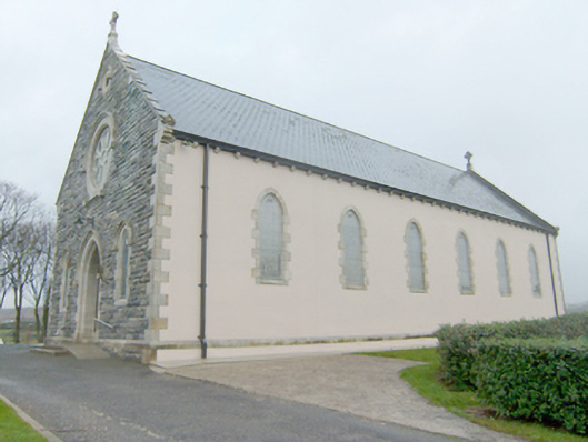Foto perwakilan Holy Cross Catholic Church, Dunfanaghy, pada rekaman NIAH 40807009.