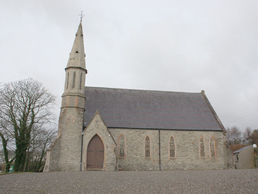 Foto perwakilan Moville Presbyterian Church, Moville, pada rekaman NIAH 40809016.