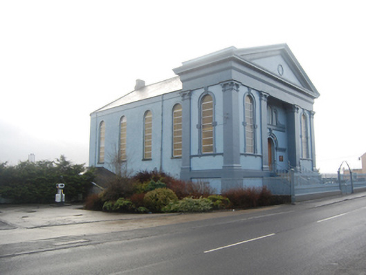 Foto perwakilan First Raphoe Presbyterian Church, Raphoe, pada rekaman NIAH 40833017.