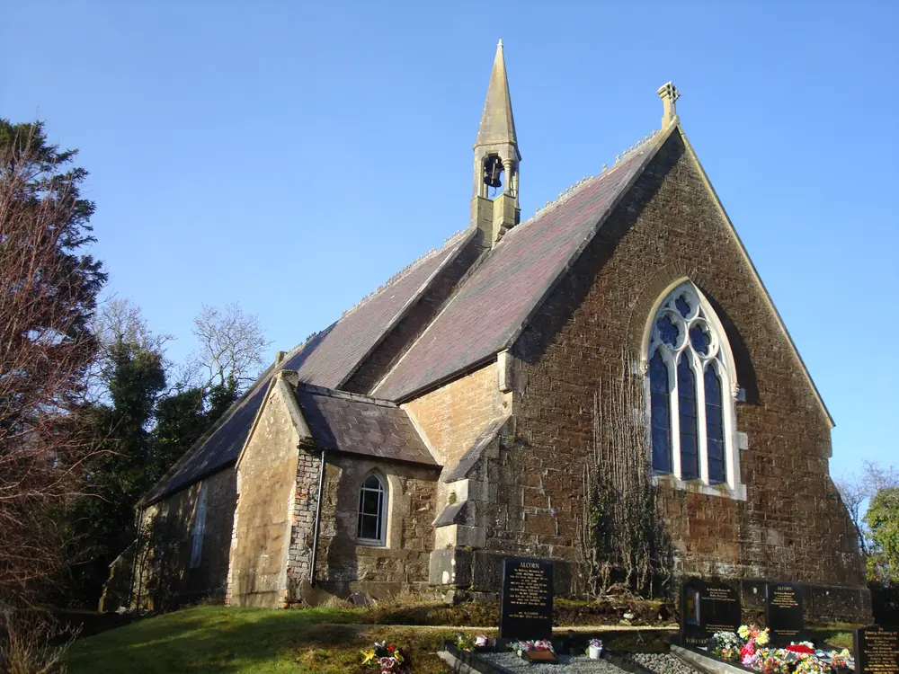 Foto perwakilan Saint Columbkille's Church (Aughnish), GLENALLA, pada rekaman NIAH 40903719.