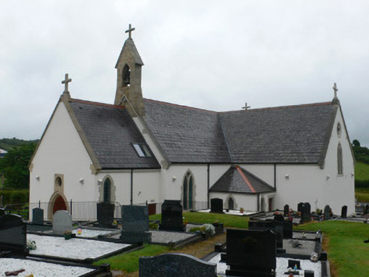 Foto perwakilan Catholic Church of the Sacred Heart, AGHMAKERR, pada rekaman NIAH 41402420.