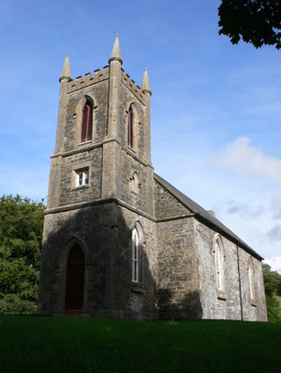 Foto perwakilan Crossduff Church (Aghnamullen), CROSSDUFF, pada rekaman NIAH 41402706.