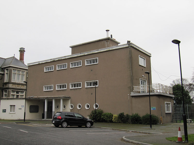 Foto perwakilan Clontarf Hospital, Dublin 3, pada rekaman NIAH 50030332.