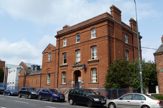 Foto perwakilan Mountjoy Garda Station, Dublin 7, pada rekaman NIAH 50060239.