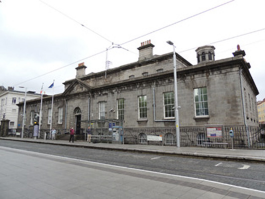Foto perwakilan Metropolitan District Court House, Dublin 7, pada rekaman NIAH 50070491.