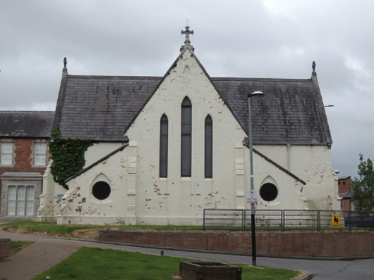 Foto perwakilan Inchicore College of Further Education, Dublin 8, pada rekaman NIAH 50080397.