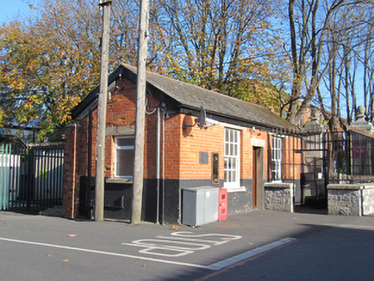 Foto perwakilan Cathal Brugha Barracks, Dublin 6, pada rekaman NIAH 50081091.
