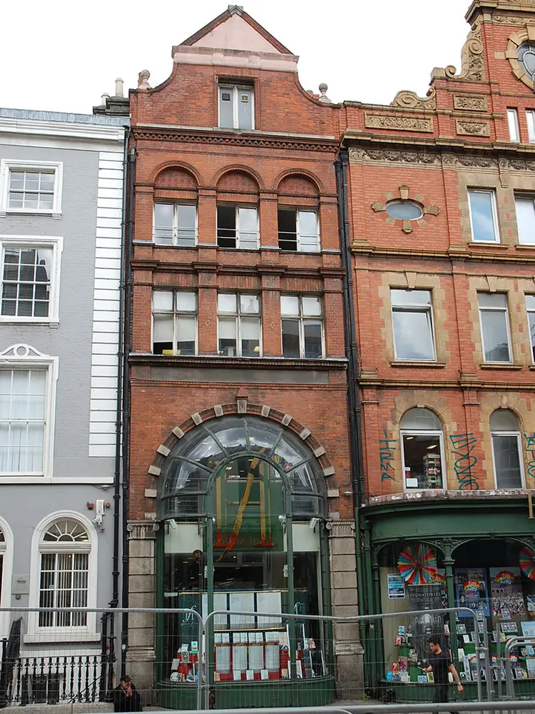 Foto perwakilan shop/retail outlet, 56, Dawson Street · NIAH 50100028, Dublin 2, pada rekaman NIAH 50100028.