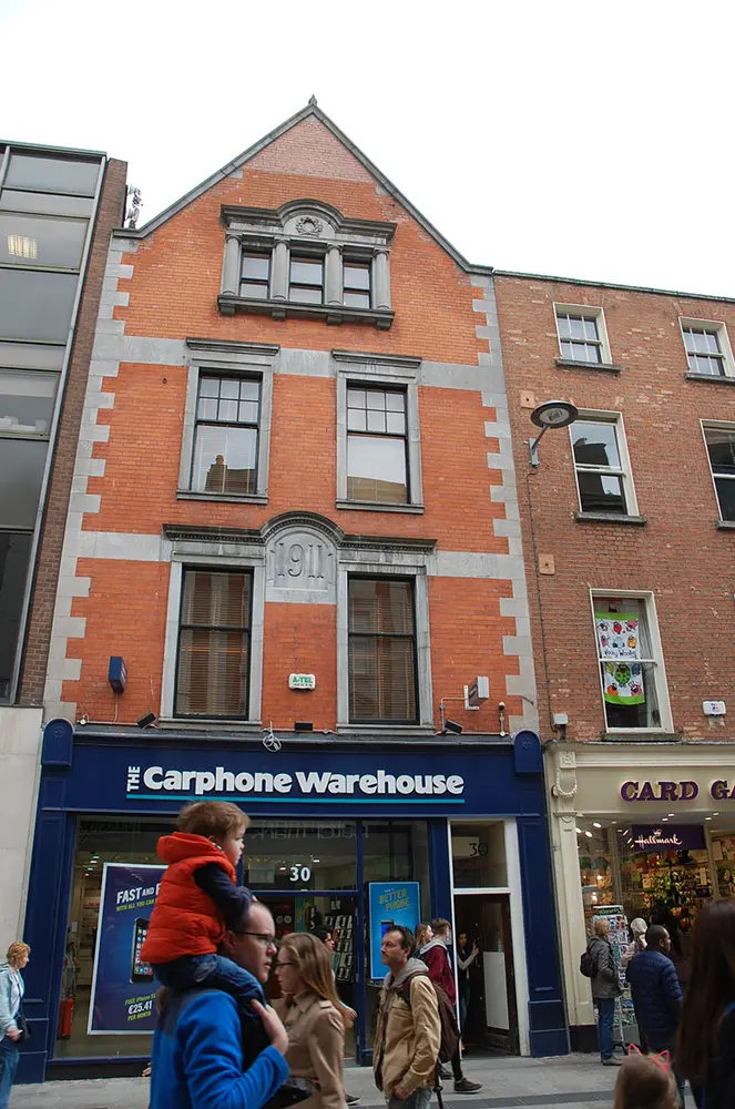 Foto perwakilan bank/financial institution, 30, Grafton Street · NIAH 50100050, Dublin 2, pada rekaman NIAH 50100050.