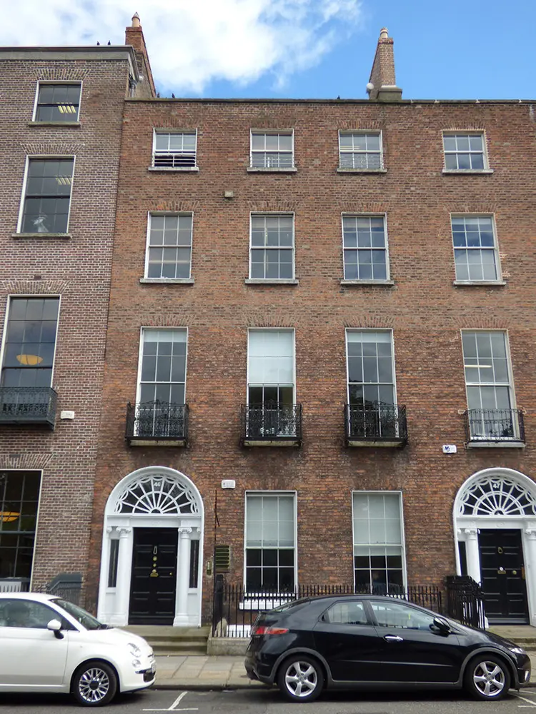 Foto perwakilan house, 46, Merrion Square · NIAH 50100511, Dublin 2, pada rekaman NIAH 50100511.