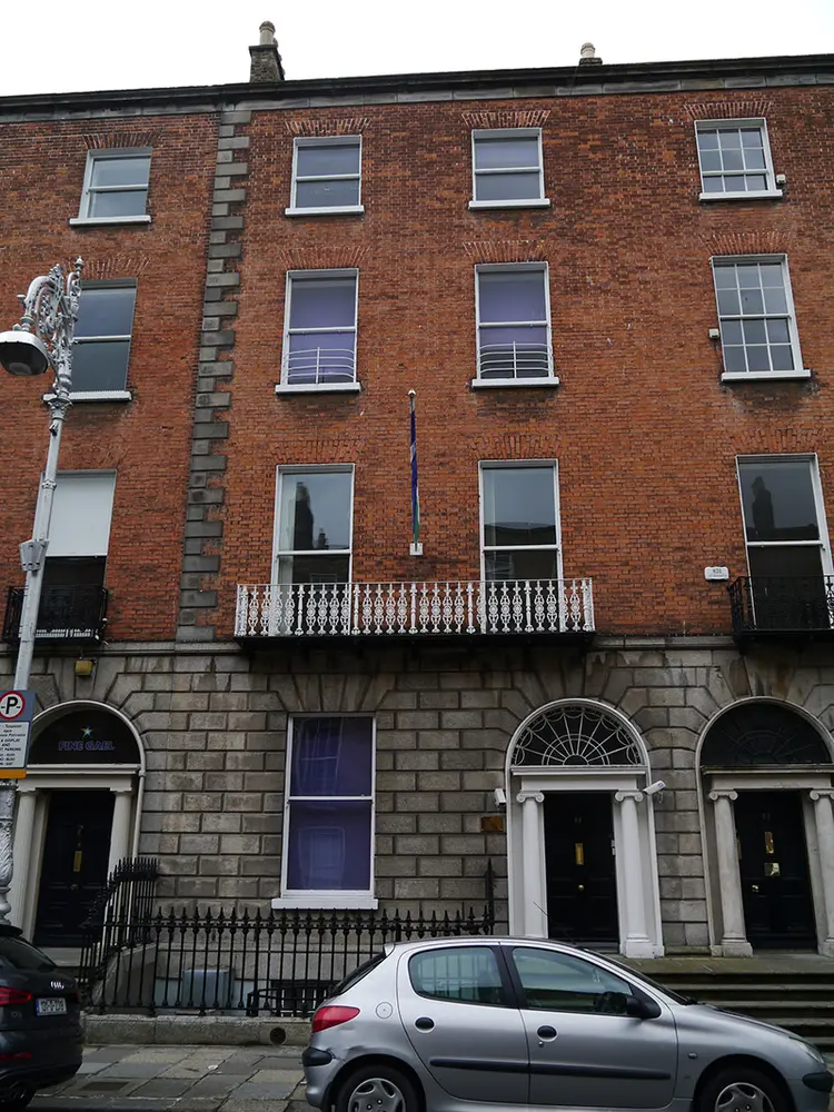 Foto perwakilan Embassy of Lesotho, Dublin 2, pada rekaman NIAH 50100609.