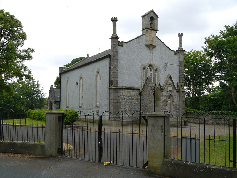 Foto perwakilan St. Canice's Church of Ireland, Dublin 11, pada rekaman NIAH 50130008.