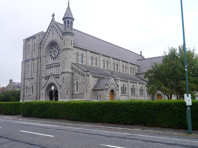 Foto perwakilan St. Columba's Church, Dublin 9, pada rekaman NIAH 50130166.