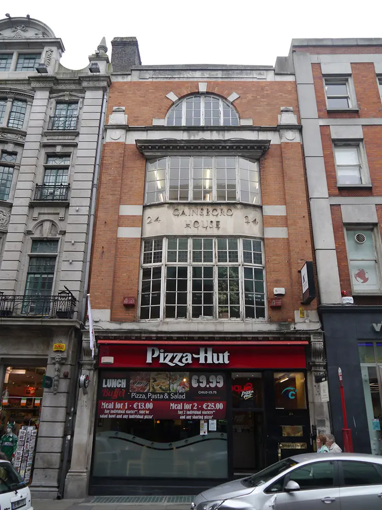 Foto perwakilan shop/retail outlet, 24, Suffolk Street · NIAH 50910144, Dublin 2, pada rekaman NIAH 50910144.