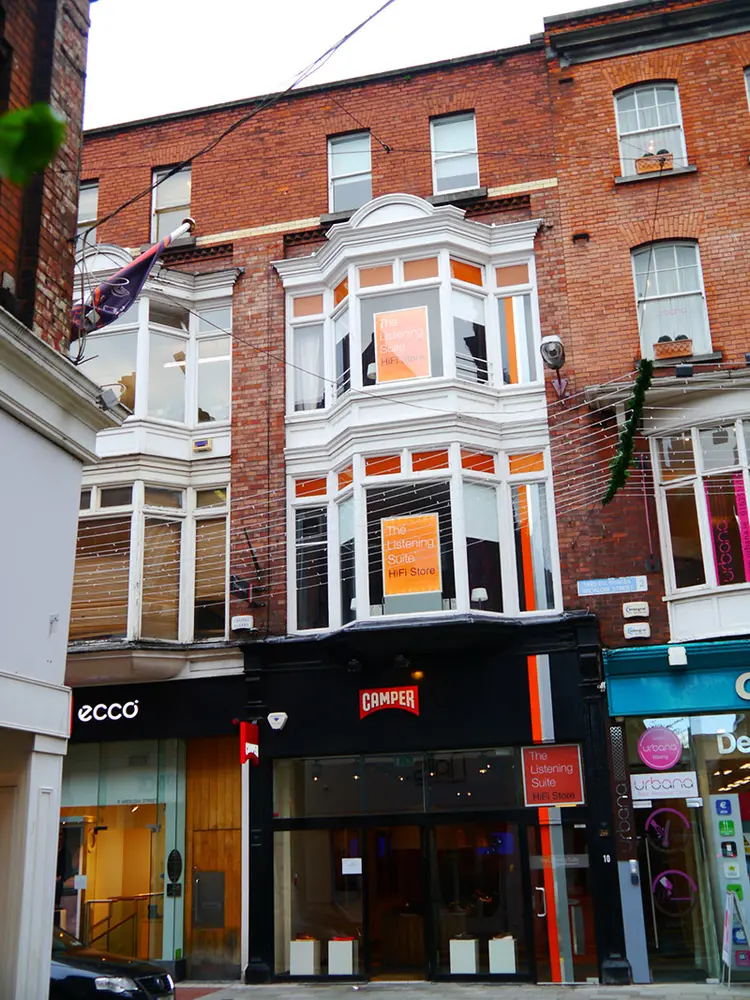 Foto perwakilan shop/retail outlet, 10, Wicklow Street · NIAH 50910168, Dublin 2, pada rekaman NIAH 50910168.