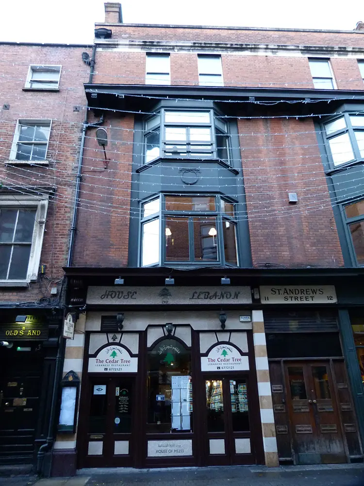 Foto perwakilan shop/retail outlet, 11, St. Andrew Street · NIAH 50910207, Dublin 2, pada rekaman NIAH 50910207.