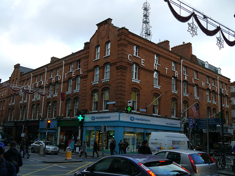 Foto perwakilan Central Hotel, Dublin 2, pada rekaman NIAH 50910217.