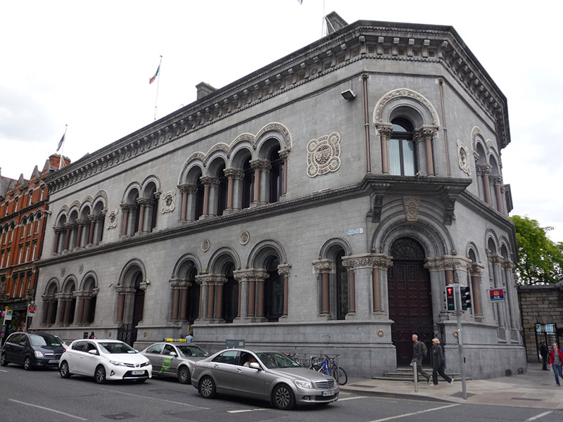 Foto perwakilan Allied Irish Bank, Dublin 2, pada rekaman NIAH 50910258.