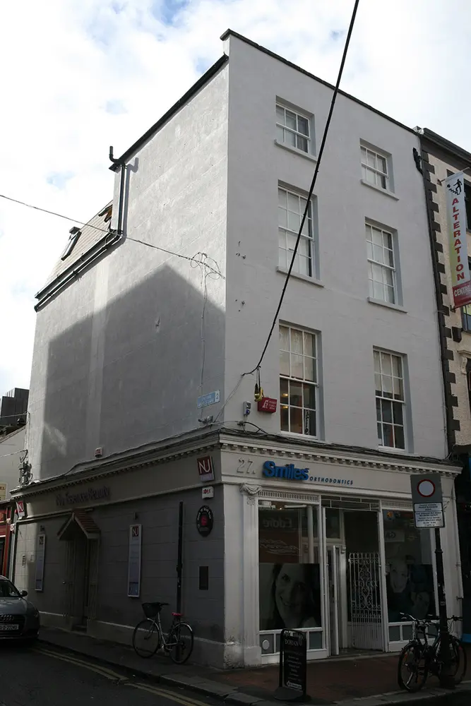 Foto perwakilan house, 27, Anne Street South, Anne's Lane · NIAH 50920001, Dublin 2, pada rekaman NIAH 50920001.
