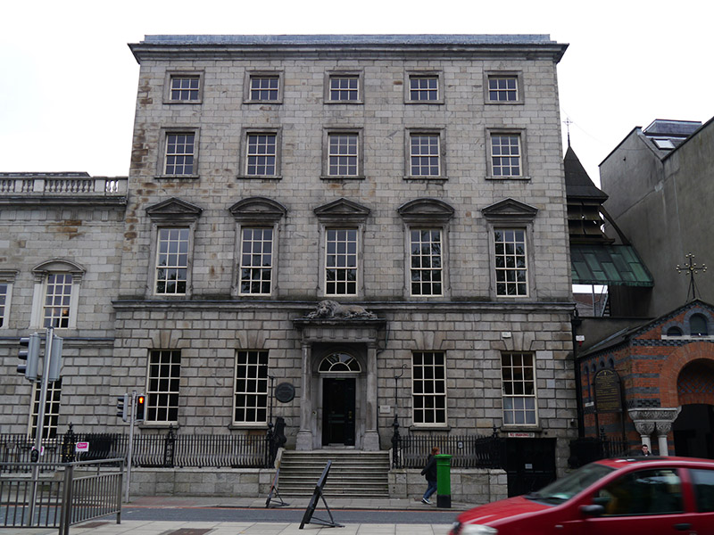 Foto perwakilan Newman House, Dublin 2, pada rekaman NIAH 50920170.