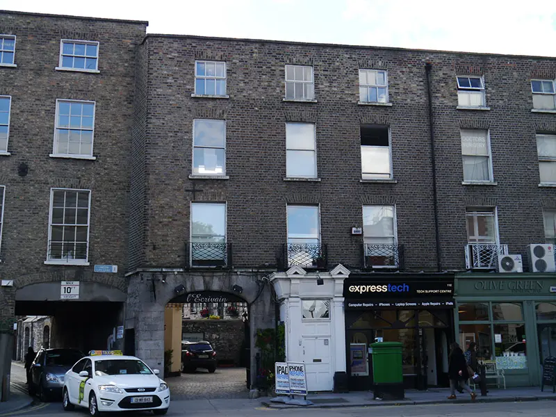 Foto perwakilan house, 110, Baggot Street Lower · NIAH 50930162, Dublin 2, pada rekaman NIAH 50930162.