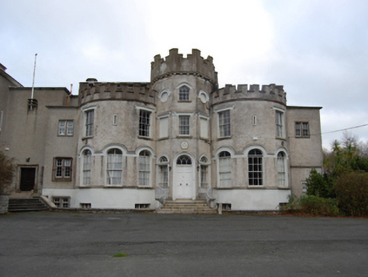 Foto perwakilan Shanganagh Castle, Shankill, pada rekaman NIAH 60260146.